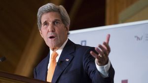 دعا وزير الخارجية الأمريكي جون كيري إلى إرساء "هدنة حقيقية" بسوريا- أ ف ب