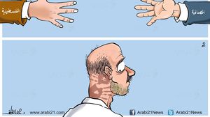 المصالحة الفلسطينية- علاء اللقطة- كاريكاتير