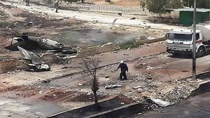 نفت مصادر حكومية سورية أي استهداف للطائرة في حماة - تويتر