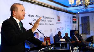 الرئيس التركي رجب طيب أردوغان أعرب عن استعداده للتعاون مع كينيا وتبادل المعلومات معها - الأناضول