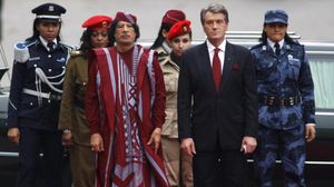 القذافي كان يفضل الحراسات النسائية - أرشيفية