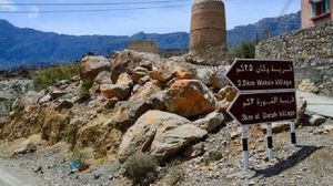 تقع قرية "وكان" في سلطنة عمان على ارتفاع 2000 متر عن سطح البحر في وادي مستل - أرشيفية