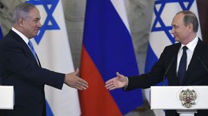 أعلن بوتين عزم بلاده تعزيز تعاونها مع إسرائيل في مجال مكافحة الإرهاب - ا ف ب