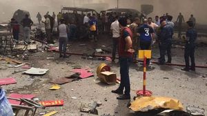 تفجير منطقة بغداد الجديدة في بغداد- فيسبوك