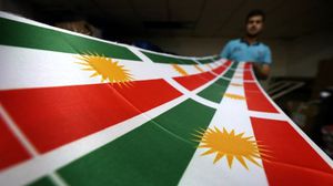 رحب العديد من الأكراد العراقيين بالإعلان عن إجراء الاستفتاء وإقامة الدولة بعد التصويت المتوقع بـ"نعم"- أ ف ب 