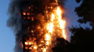 وبلغت حصيلة قتلى حريق برج غرينفيل 79 شخصا- أ ف ب- أرشيفية
