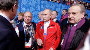 أكد بوتين على أن هناك "توجهات إيجابية" في كرة القدم الروسية- جيتي