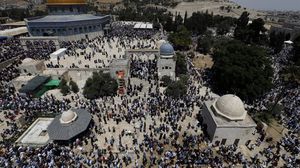 عشرات الجمعيات والهيئات المدنية التركية دعت للوقوف ضد انتهاكات إسرائيل بحق "الأقصى"- أ ف ب