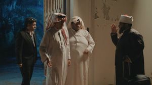 اعتبر المسلسل أن عزمي بشارة ومن بعده الشيخ يوسف القرضاوي هم من يرسم سياسات قطر- إم بي سي