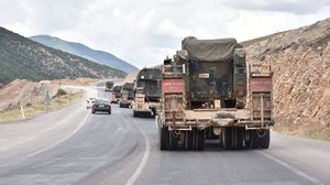 قوات تركية على الحدود مع سوريا -  الاناضول