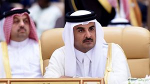 أمير قطر قال إن بلاده منفتحة على الحوار وفق اتفاقيات تكون ملزمة للجميع- أ ف ب 