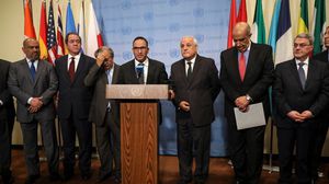 المندوب الكويتي لدى الأمم المتحدة منصور العتيبي قال إن فرص تمرير مشروع البيان ضعيفة- جيتي