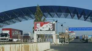 معبر "نصيب/ جابر" البري يربط بين الأردن وسوريا- جيتي