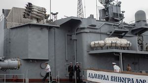 روسيا أعلنت عن إجلاء الطاقم قبل حادثة غرق السفينة - جيتي 
