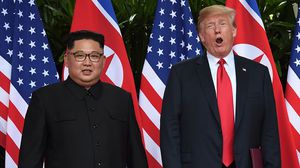 قال ترامب إنه يعتقد أن كوريا الشمالية "جدية للغاية" في رغبتها بالتوصل إلى اتفاق نووي مع واشنطن - جيتي
