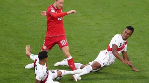 سجل هدف منتخب الدنمارك اللاعب يوسف يولسن- فيسبوك