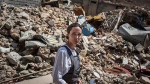 أنجلينا جولي قالت إن ما رأته في الموصل هو أسوأ دمار شهدته خلال سنوات عملها مع الأمم المتحدة- تويتر