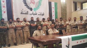 نسيم أبو عرة، قائد قوات شباب السنّة، وهي إحدى جماعات الجيش السوري الحر الرئيسية في جنوب سوريا- فيسبوك