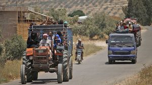 عمليات القصف العنيف أدت إلى نزوح أكثر من 150 ألف من بلدات ريف درعا- جيتي