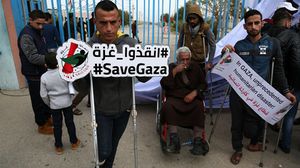 اعتصام لمحاصرين في غزة أمام معبر رفح عام 2018 للمطالبة بفتحه- جيتي
