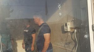 آثار رصاص الاحتلال بمقر الوقائي في نابلس- معا الفلسطيني