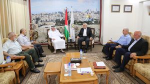 العمادي التقى قادة حماس في قطاع غزة- تويتر