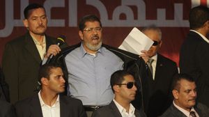 مرسي  أول رئيس منتخب ديمقراطيا في تاريخ مصر - جيتي