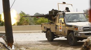 قوات الوفاق قالت إنها دمرت عدة آليات لقوات حفتر في المواجهات الأخيرة - جيتي 