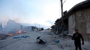 ذكر المرصد السوري أن طائرات روسية قصفت مناطق في قريتي الجبين وتل ملح بريف حماة- جيتي