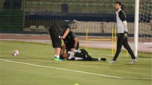 أصيب جنش في تدريبات المنتخب المصري- فيسبوك