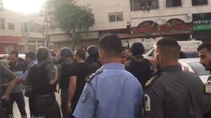 أظهرت لقطات الفيديو اعتداء وحشيا من قبل الأجهزة الأمنية التابعة للسلطة الفلسطينية على المتظاهرين- تويتر