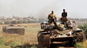 المعارضة شنت معركة "الفتح المبين" في مناطق تابعة للنظام بريف حماة الشمالي- جيتي