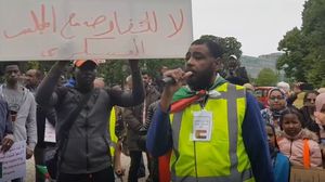 تظاهرة في لاهاي ضد المجلس العسكري السوداني- عربي21