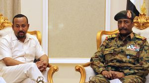 لاقى الترحيب السوداني الكبير لرئيس الوزراء الإثيوبي فرحة ظهرت على وجه الأخير- جيتي
