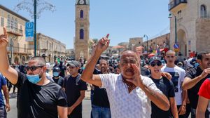 مظاهرات يافا ضد تجريف الاحتلال مقبرة إسلامية- جيتي