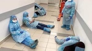 العفو الدولية قالت إن العاملين بالمجال الصحي يواجهون خيارات مستحيلة (الموت أو السجن)- نقابة الأطباء على الفيسبوك