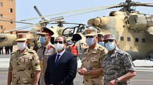 السيسي قال إن هناك الكثير من الأنشطة غير المعروفة يقوم بها الجيش المصري في المنطقة الغربية على كامل الحدود مع ليبيا- جيتي