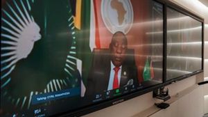 عقد الاجتماع برعاية برعاية رئيس الاتحاد الأفريقي رئيس جنوب أفريقيا سيريل رامافوزا- تويتر