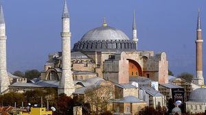 مسجد آيا صوفيا هو أحد متاحف مدينة إسطنبول حاليا- الأناضول