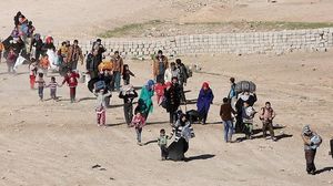 تم تهجير 60 ألف عائلة من جرف الصخر بعد سيطرة مليشيات الحشد الشعبي عليها وطرد عناصر تنظيم الدولة- الأناضول