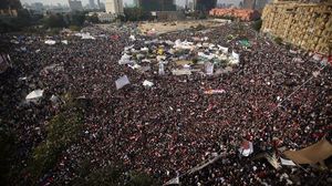 شهد ميدان التحرير عمليّة تغيير كلية- جيتي