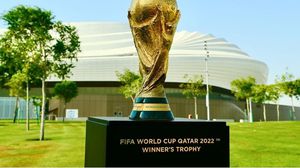 يبرز الملصق الرئيسي للبطولة الاحتفال بكرة القدم وشعبيتها الواسعة في أنحاء العالم العربي- أرشيف
