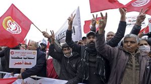 وطالب اتحاد الشغل السلطات بموقف حازم وقوي ضد المسؤولين الأجانب الذين انتقدوا الوضع في تونس- جيتي