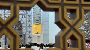 الشيخ ماهر المعيقلي يلقي خطبة عرفة من مسجد نمرة- واس