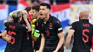 أصبح المنتخب الألباني في المركز الثالث في المجموعة الثانية برصيد نقطة واحدة- يورو / إكس