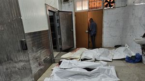 مستشفى ناصر الطبي يكتظ بجثامين شهداء المجزرة- المصور الفلسطيني هاني الشاعر