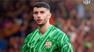 ظهر غارثيا (24 عاما) مع الفريق الأول لنادي إسبانيول عام 2021- fcb/ إكس