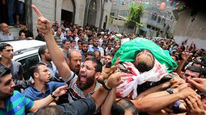 من ضحايا العدون الإسرائيلي على غزة - ا ف ب