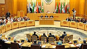 اجتماع وزراء خارجية العرب المضلَّلين في مقر الجامعة العربية - ا ف ب