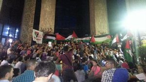 مصريون يتضامنون مع غزة - أرشيفية